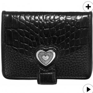 Brighton Bellisimo Heart Small Wallet